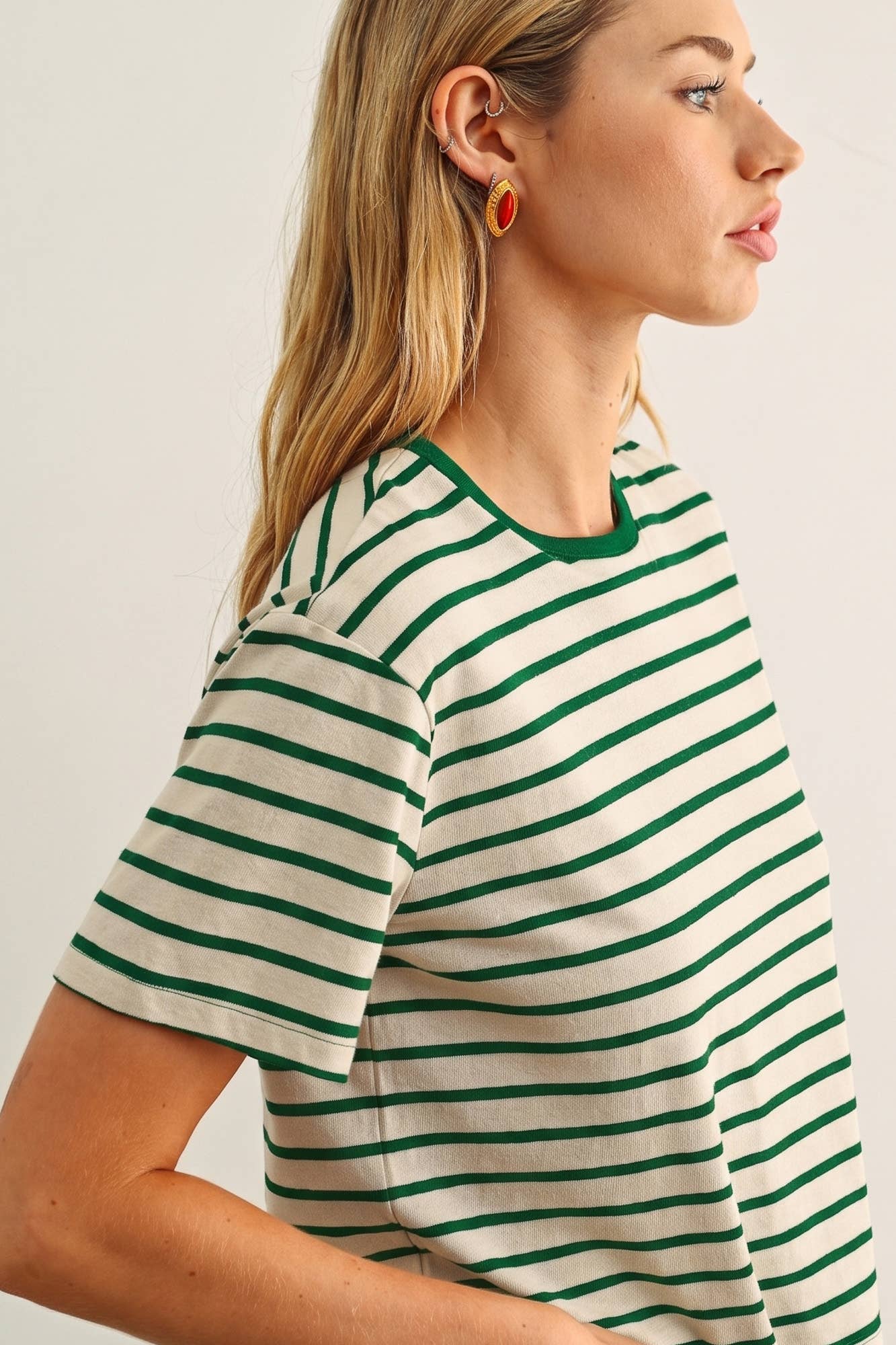 Stripe Ringer Tee