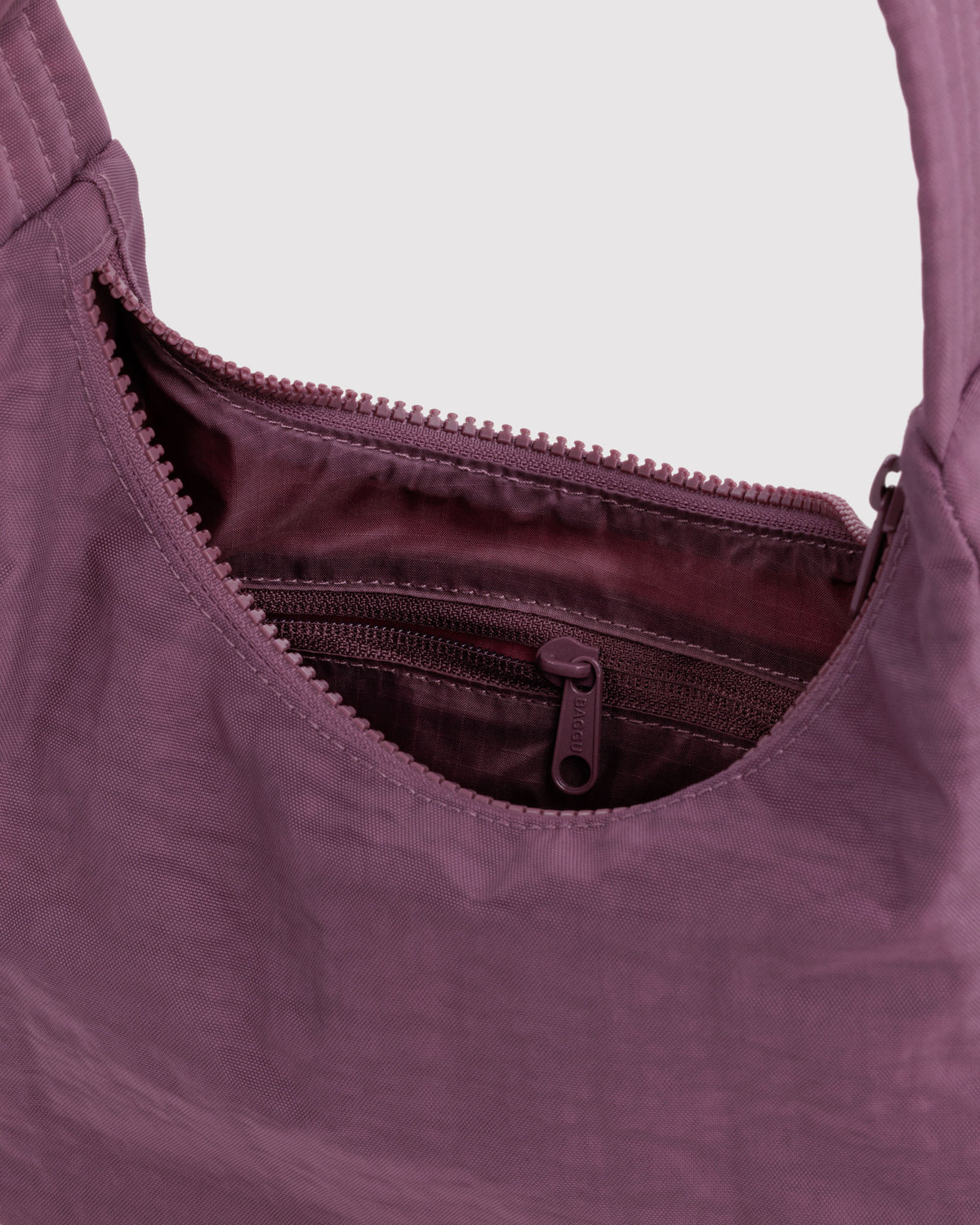 Wild Plum - Mini Nylon Shoulder Bag