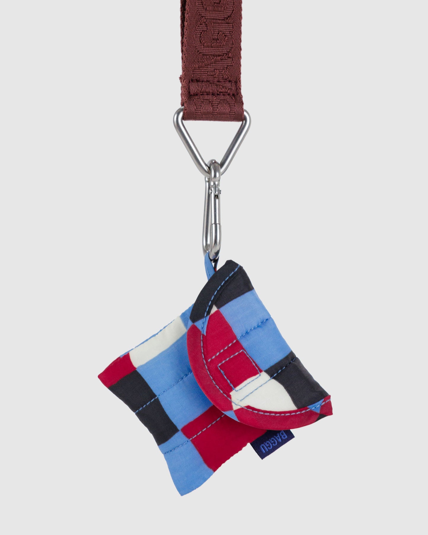 Painted Check - Puffy Earbuds Case