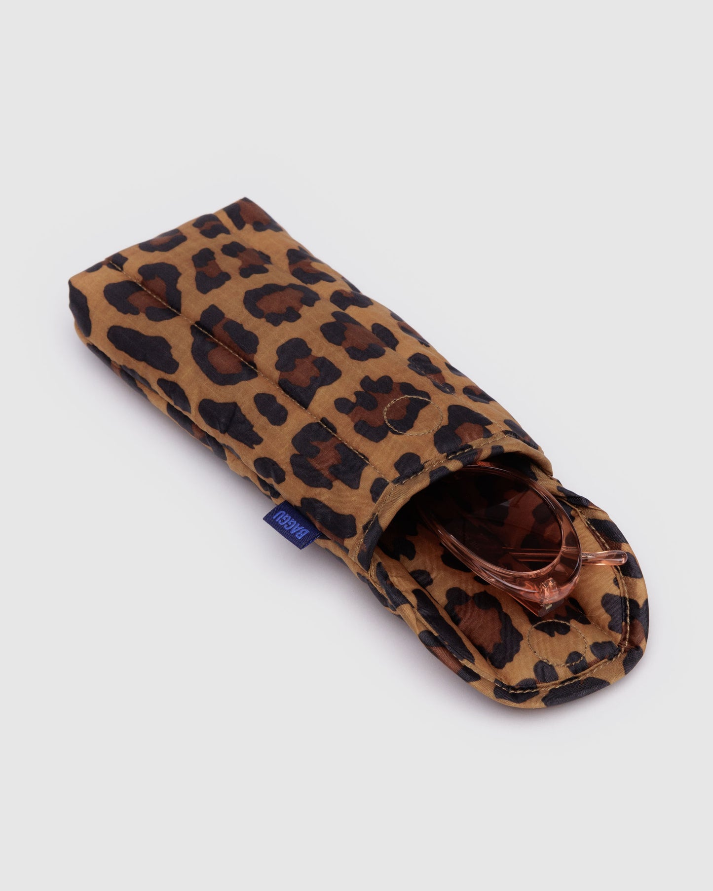 Leopard - Puffy Glasses Sleeve