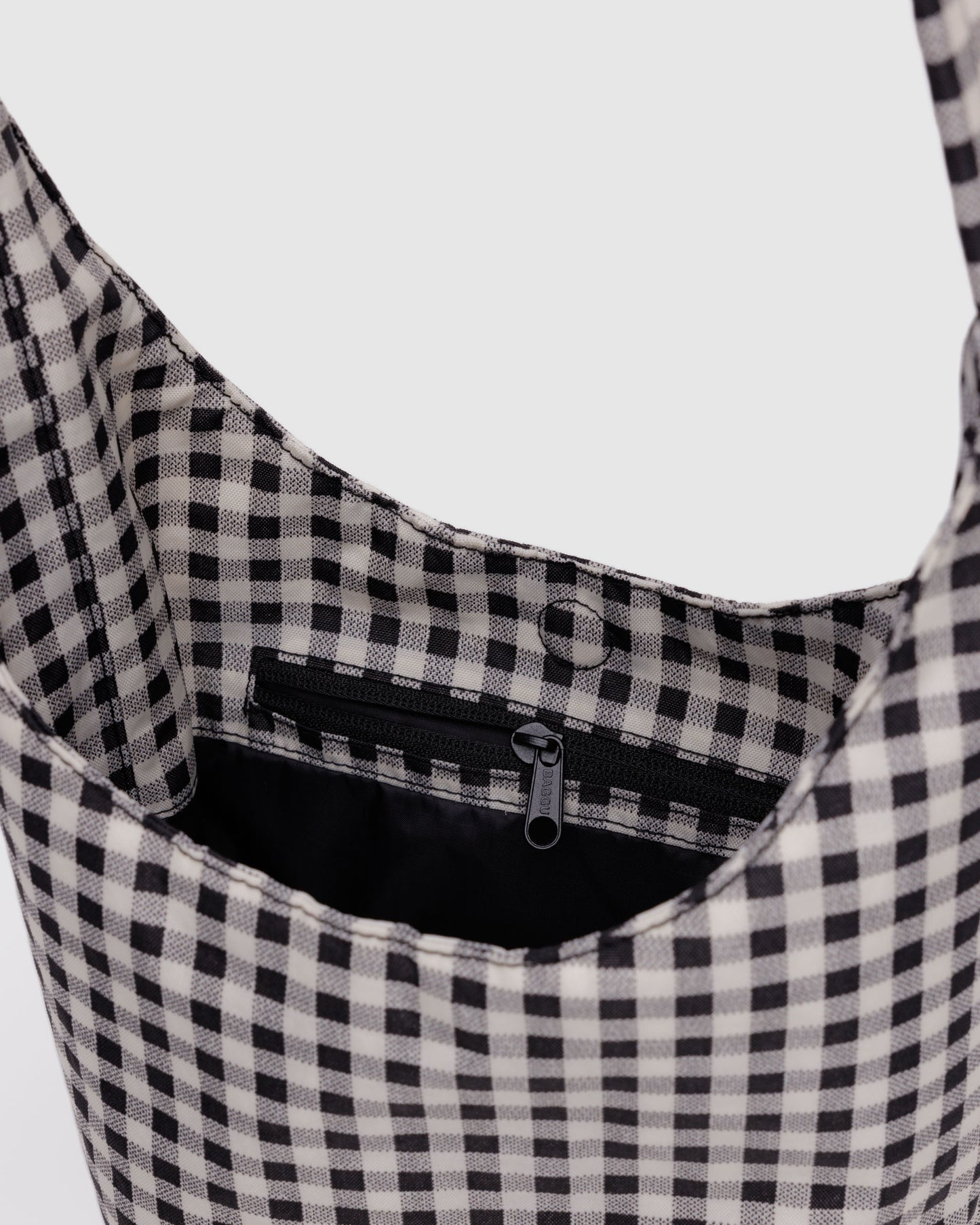Black & Gingham - Small Nylon Sling
