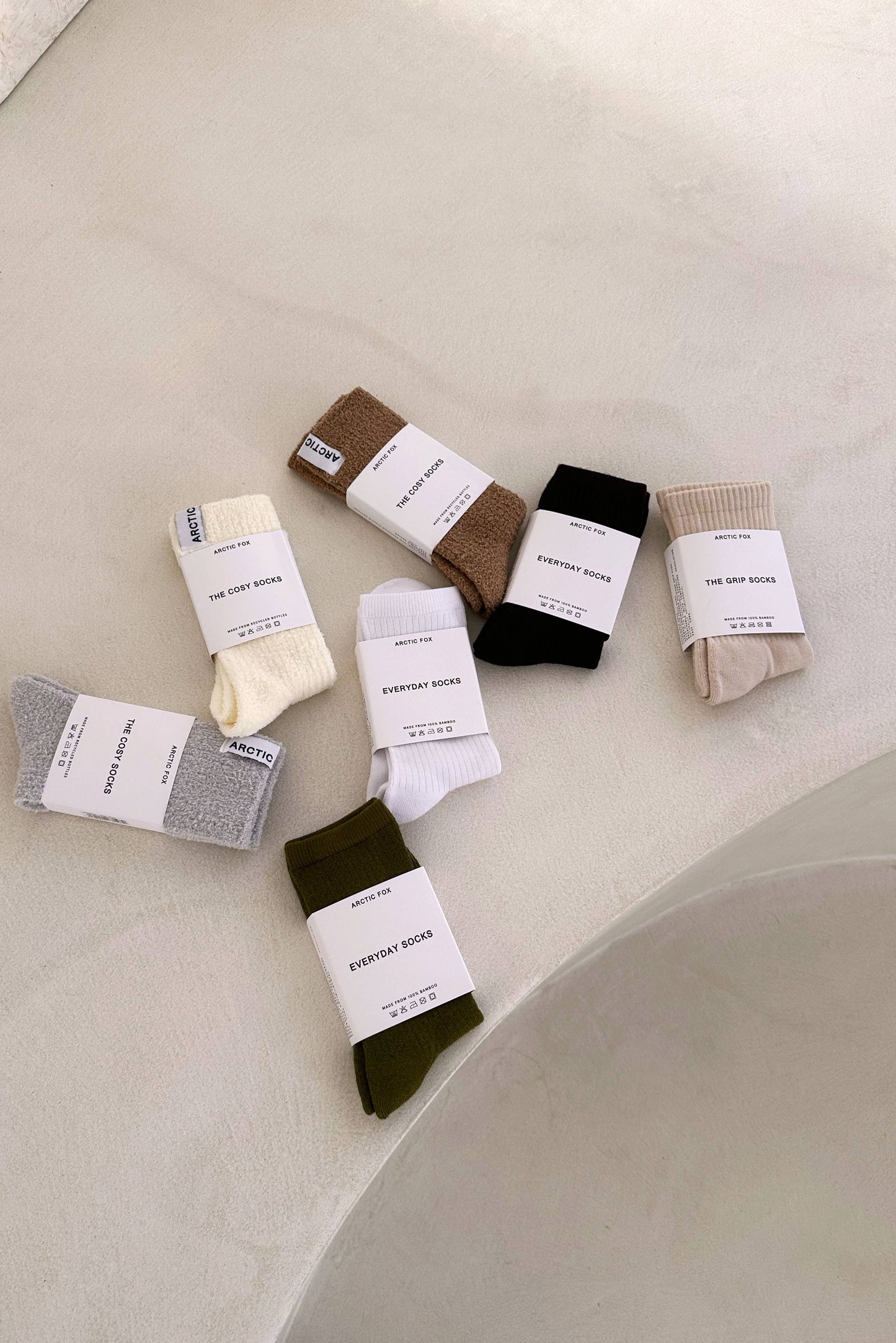 Cosy Socks - Muted Pink