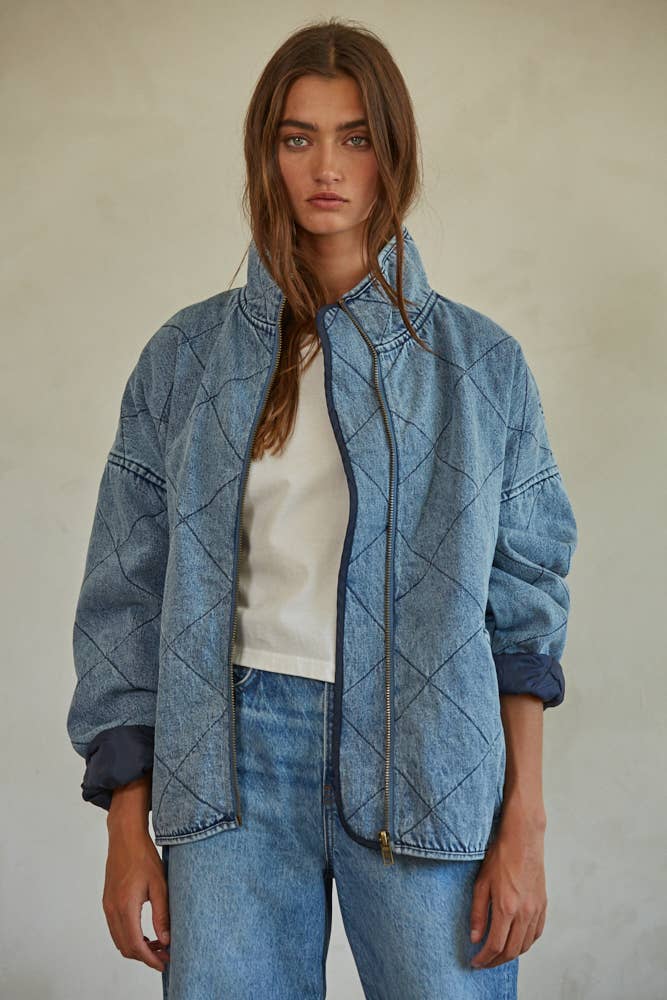 Washed Denim Jacket