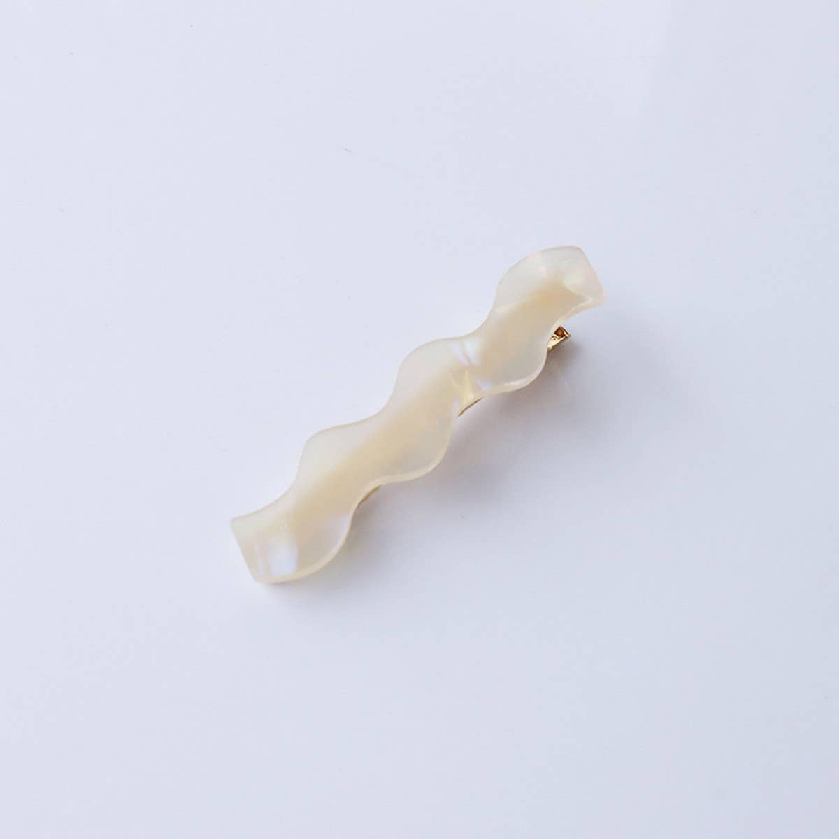Wavy Acetate Hair Clip - Set of 2