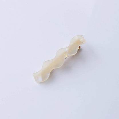 Wavy Acetate Hair Clip - Set of 2