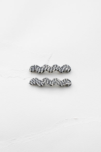 Eco Cloud Wave Slide Hair Pin Set