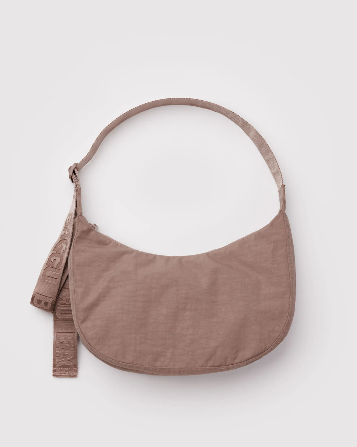 Toasted Almond - Medium Nylon Crescent Bag