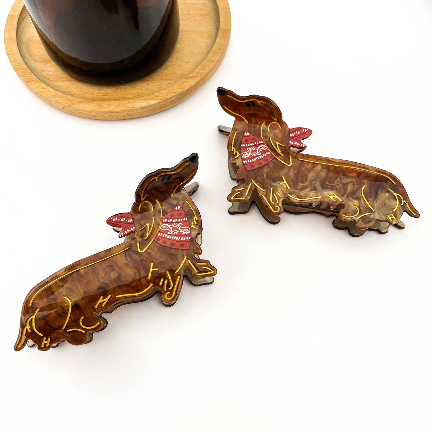 Dachshund Hair Clip