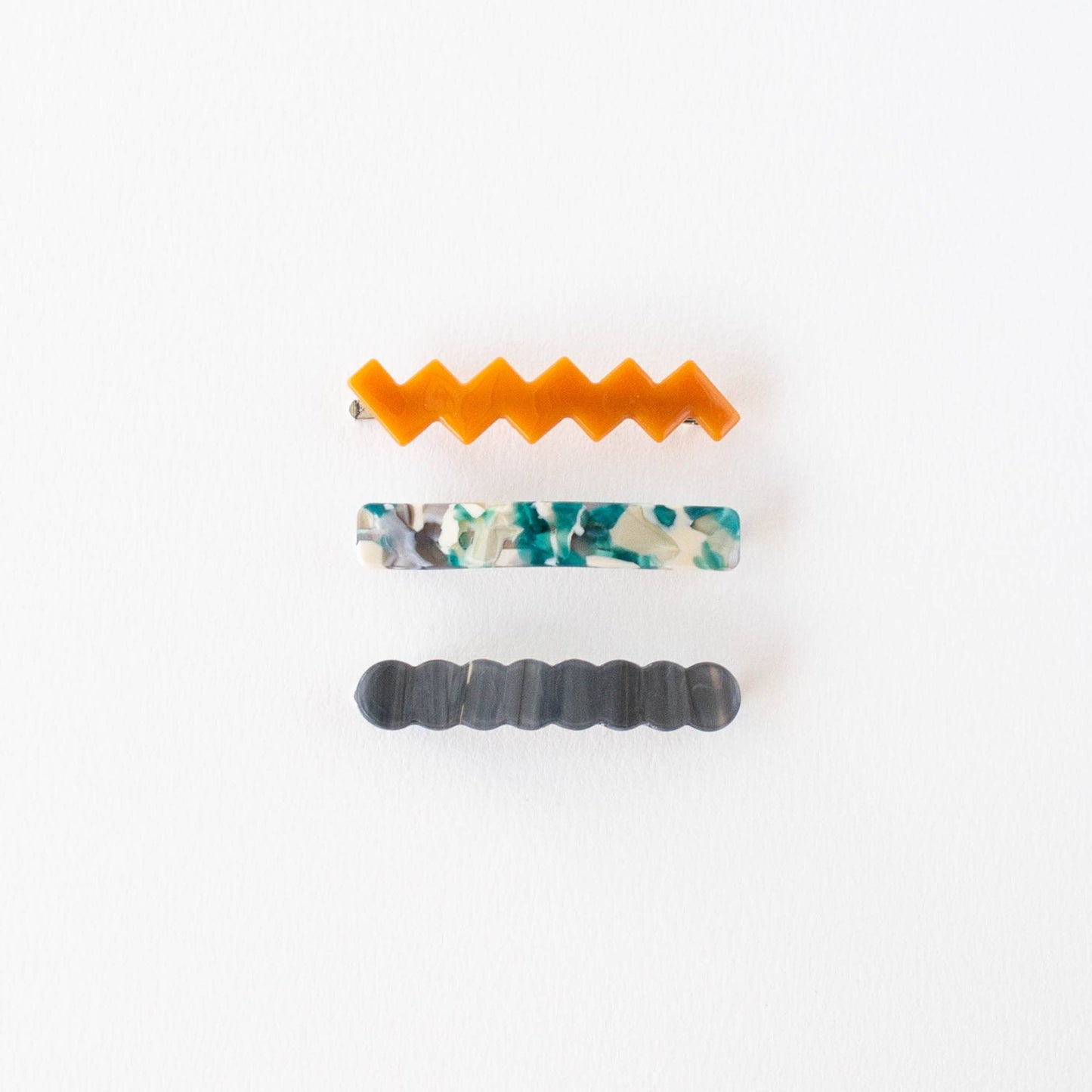 Eco Alice Hair Slides Set in Tile