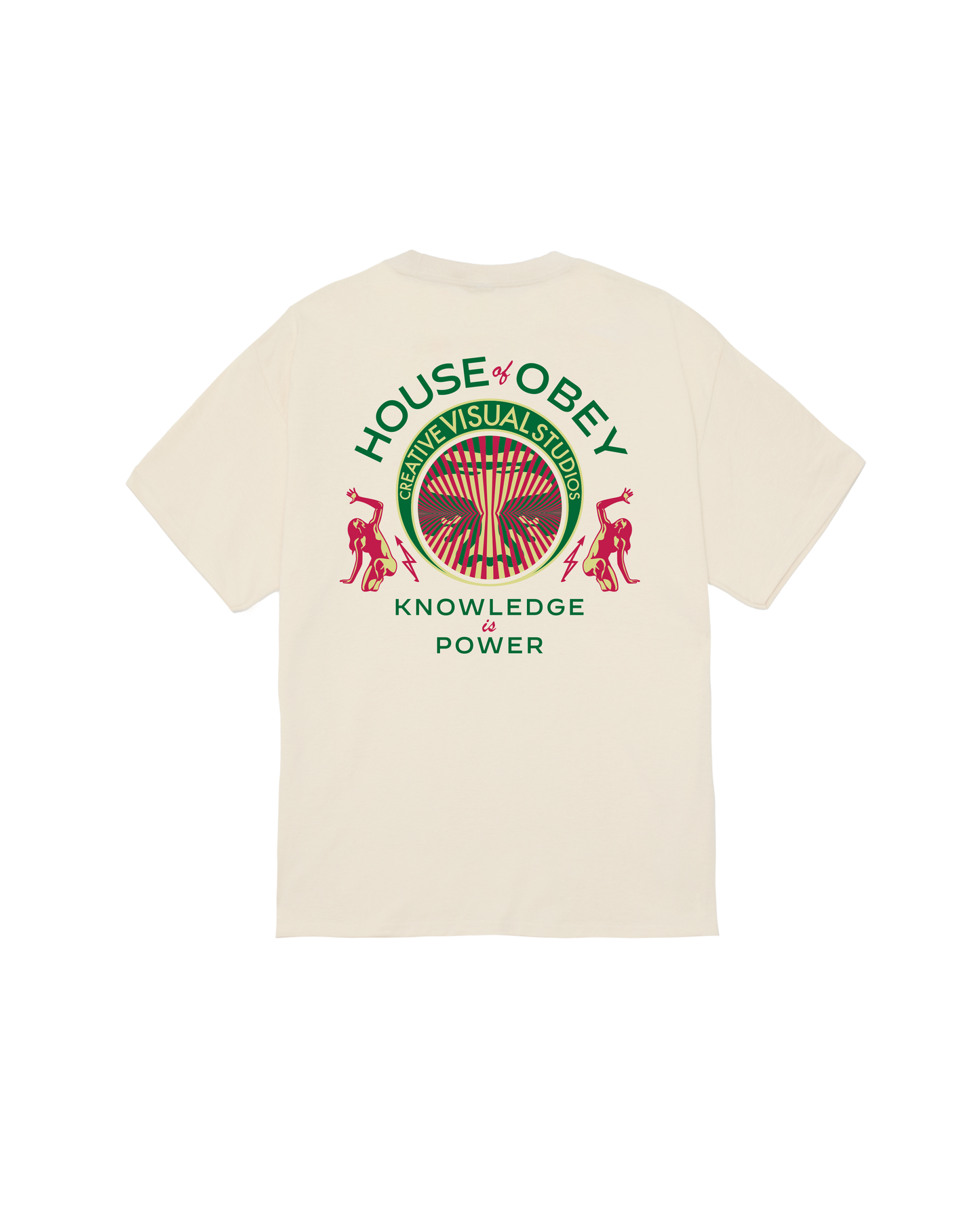 OBEY KNOWLEDGE IS POWER TEE