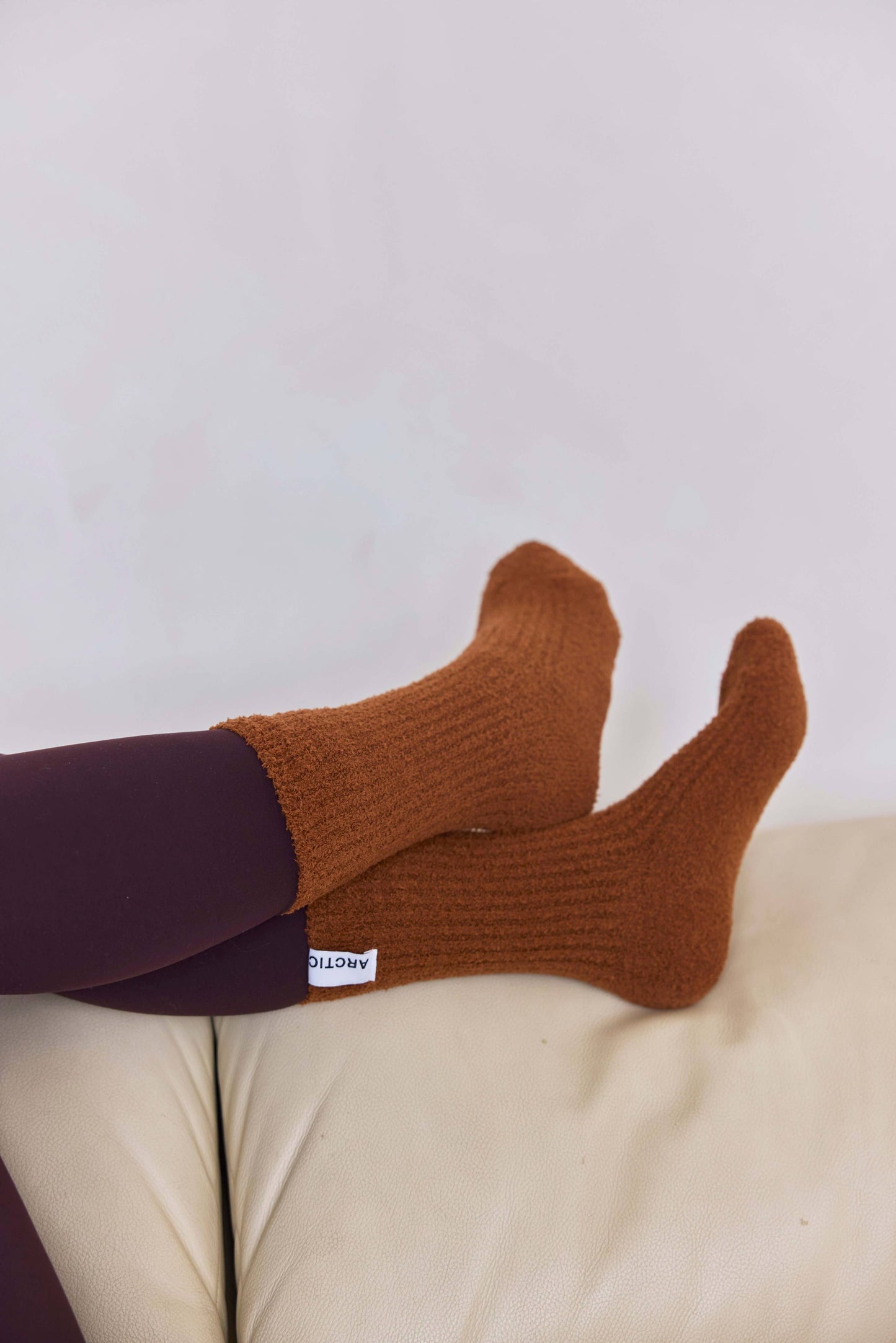 Cosy Socks- Sepia