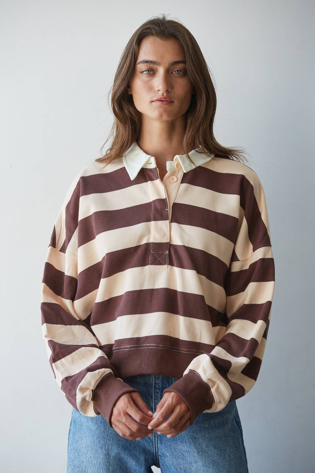 Amie Striped Pullover