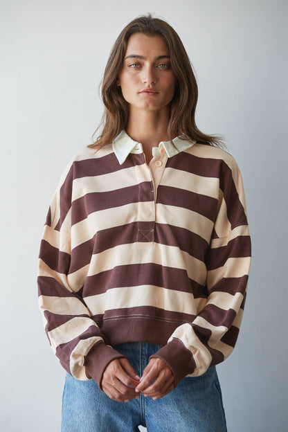 Amie Striped Pullover