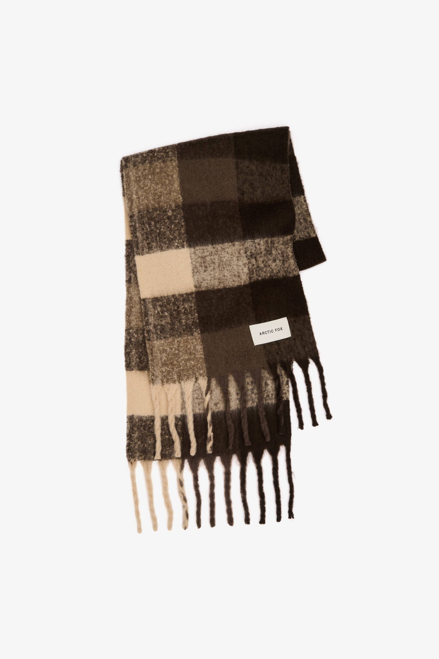 The Reykjavik Scarf - Brown Check