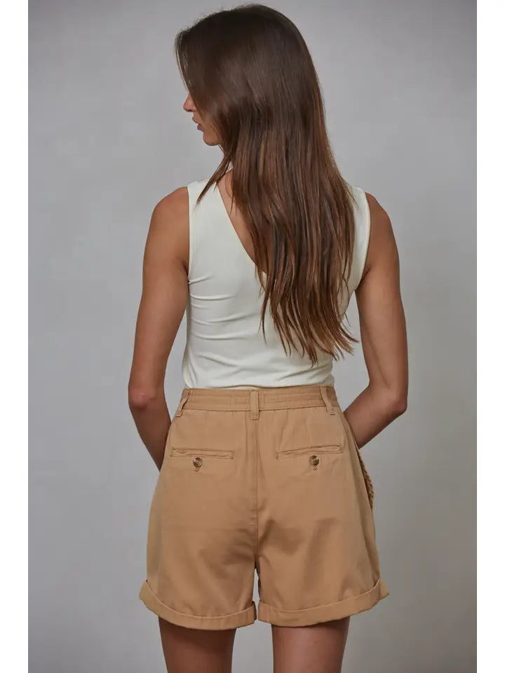 Penny Pleated Shorts