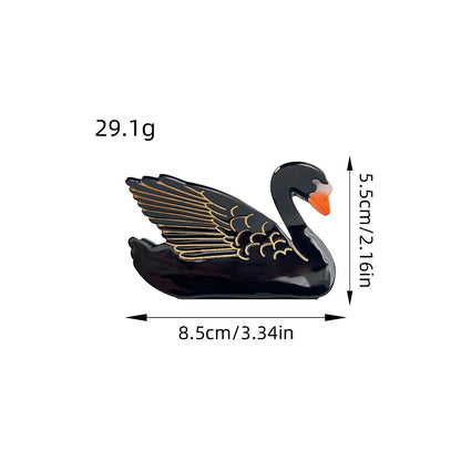 Swan Claw Clip