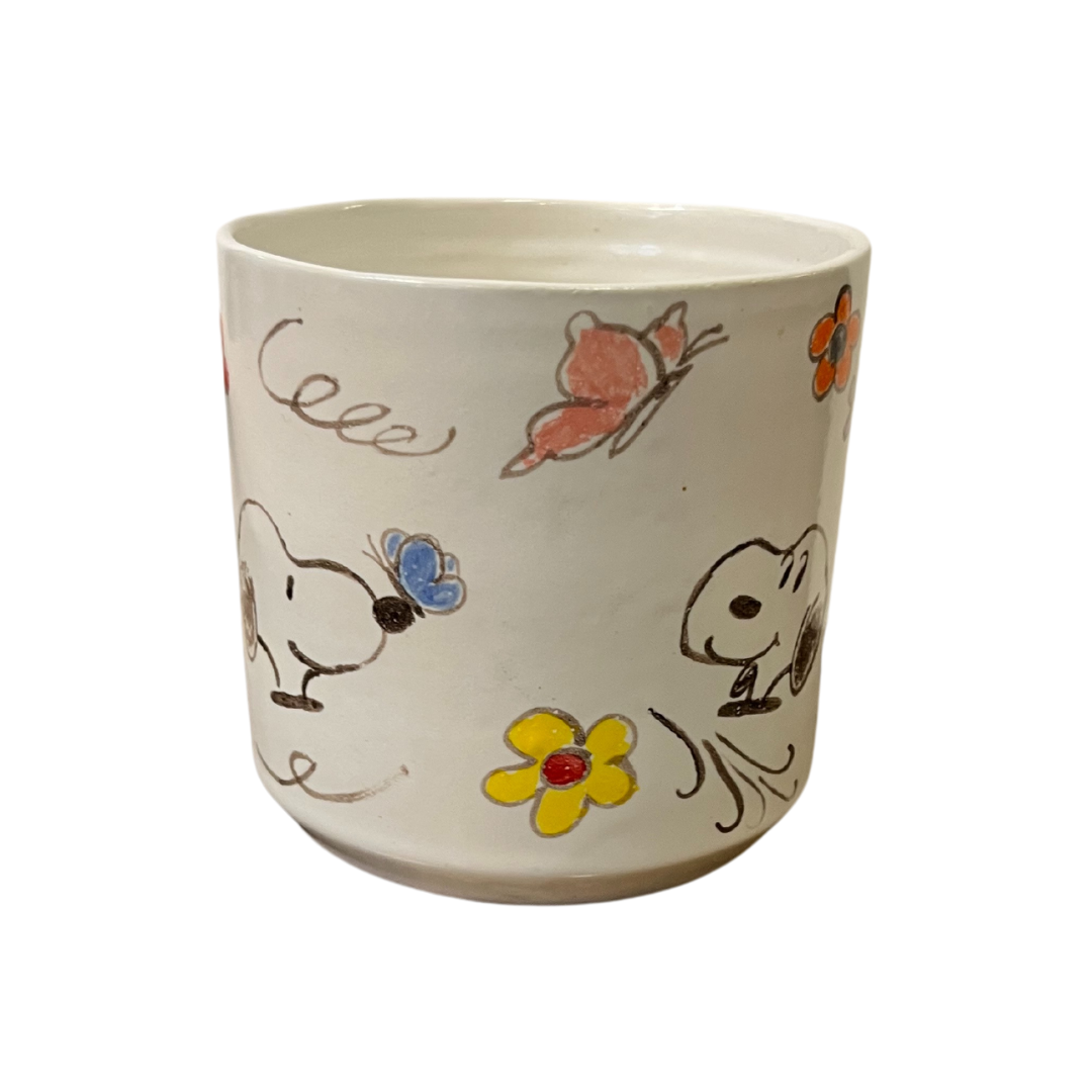 Snoopy Butterfly Mug