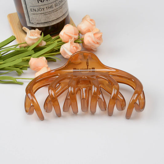Transparent French Hair Claw Clip