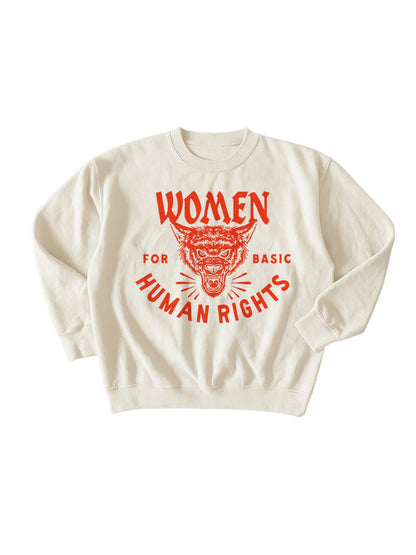 Women For Basic Human Rights Sweatshirt