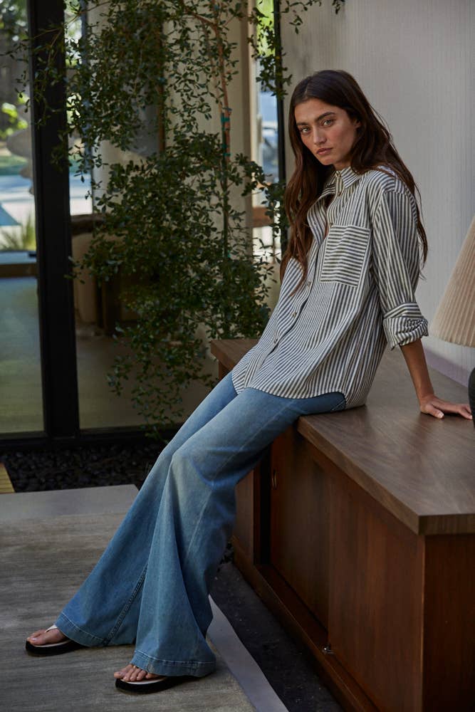 Vincent Button Down- Green