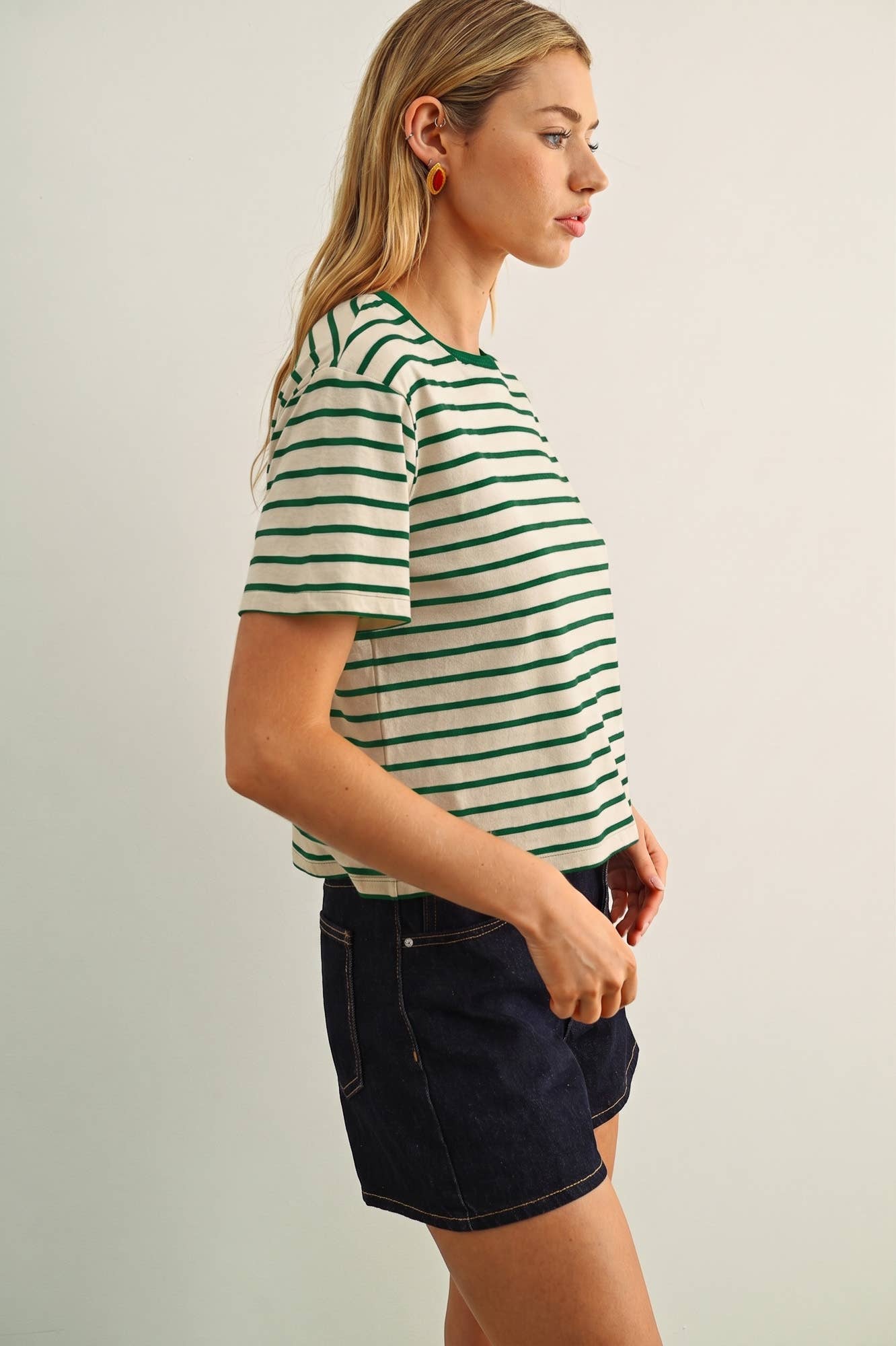 Stripe Ringer Tee