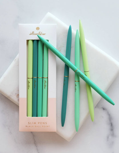 Emerald Set of 4 Pens