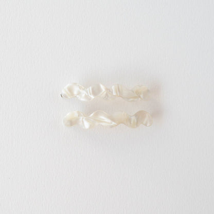 Eco Cloud Wave Slide Hair Pin Set