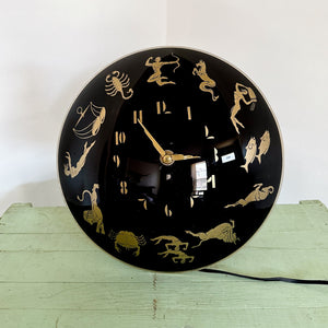 1940s Astrology + Zodiac Clock