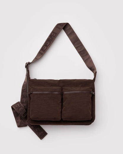 Coffee - Medium Cargo Crossbody