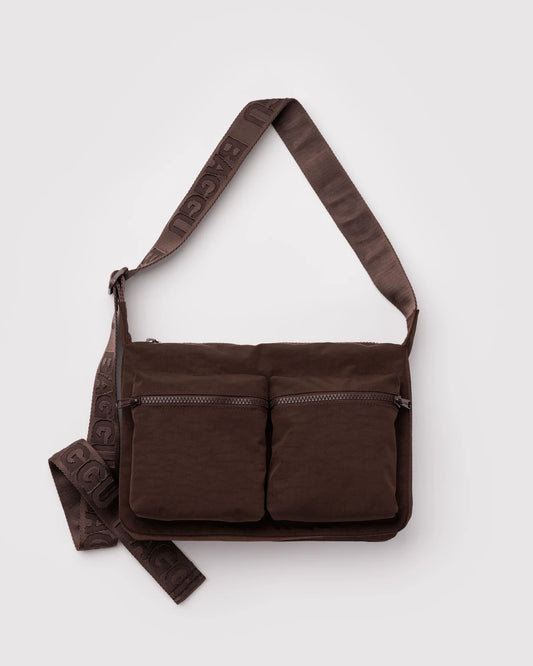 Coffee - Medium Cargo Crossbody