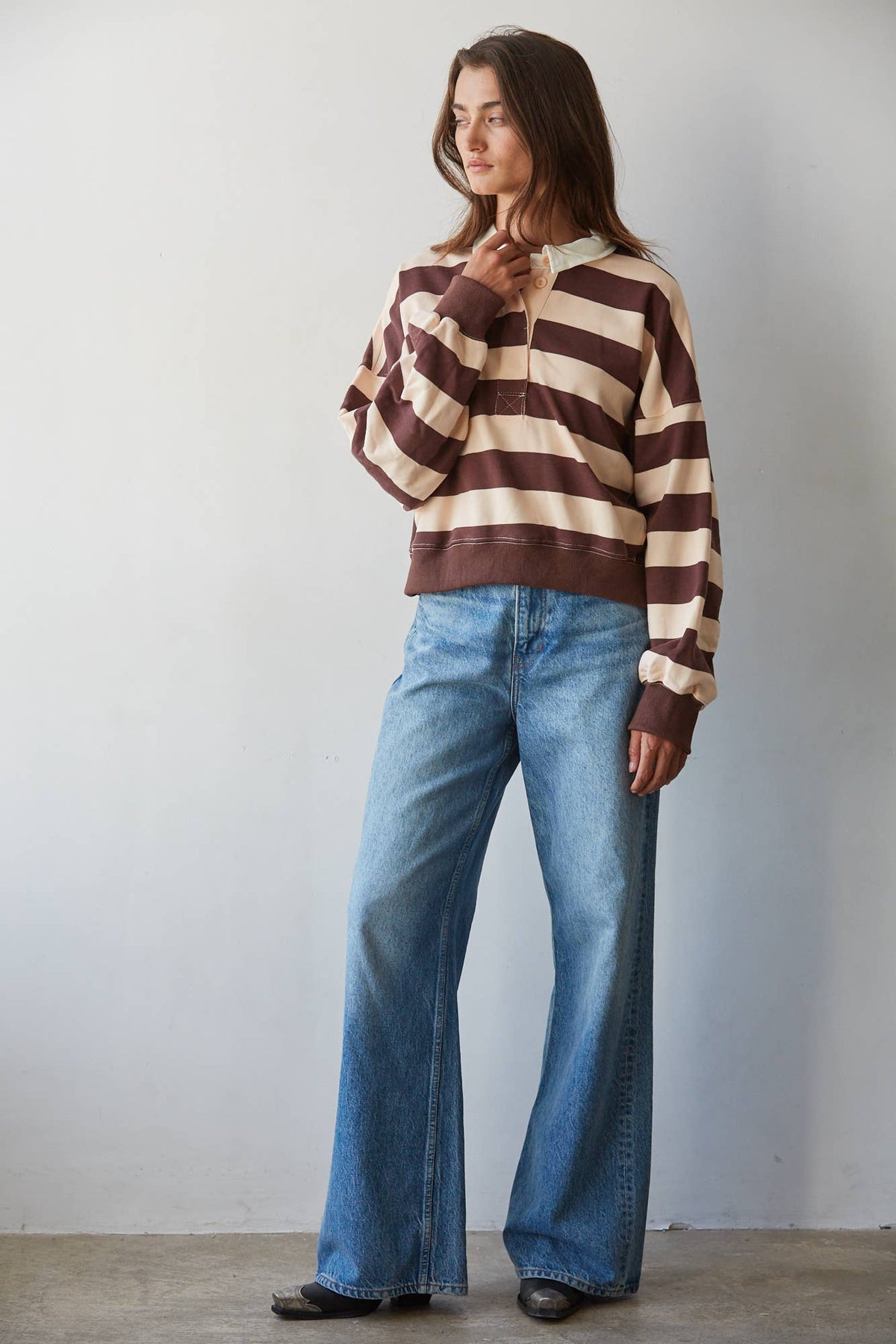 Amie Striped Pullover