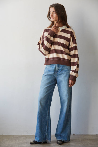 Amie Striped Pullover