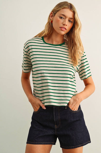 Stripe Ringer Tee
