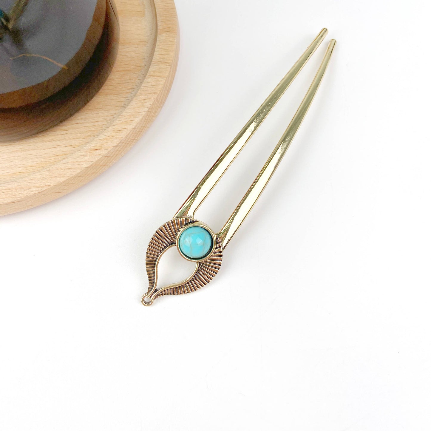 Vintage Inspired Metal Hairpin
