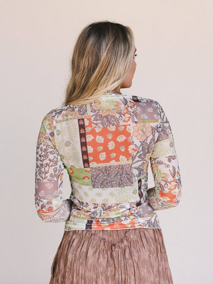 Perfect Match Layering Top - Patchwork Multi