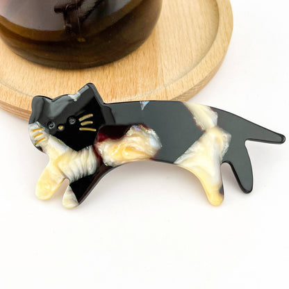 Acetate Cat Hair Clip