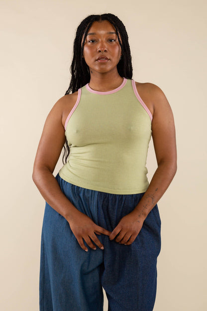 Melly Contrast Tank