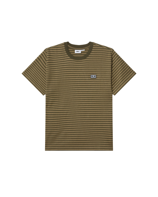 OBEY Established Works Eyes Stripe SS Tee
