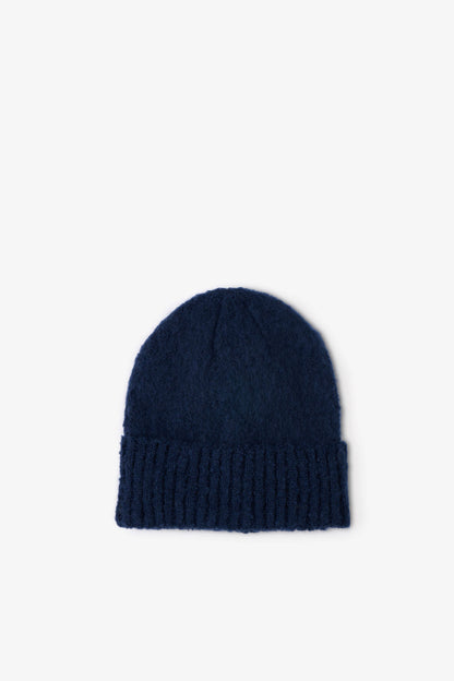 The Reykjavik Beanie Hat - Midnight Blue