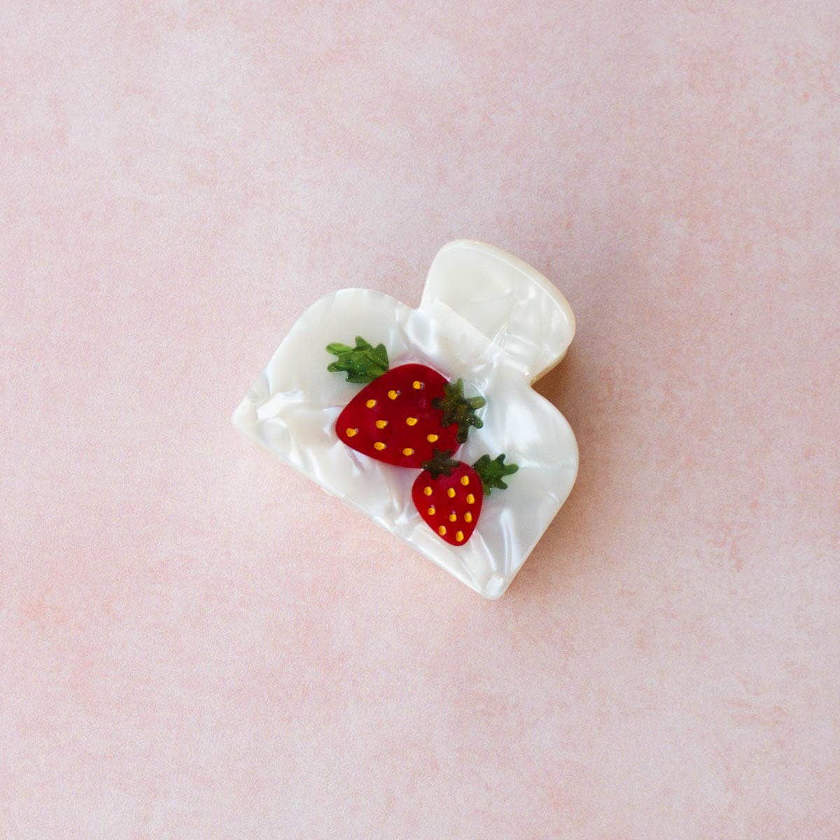 Strawberry Farm Handmade Claw Clip