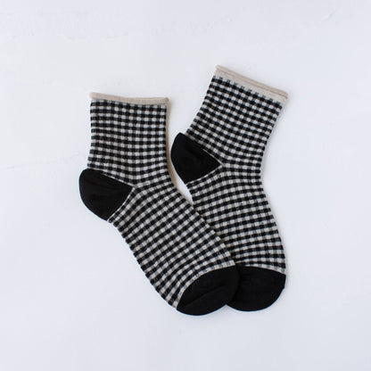 Picnic Mid Crew Socks: Set of Two