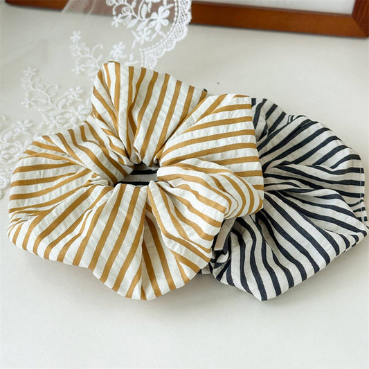 Striped Oversized Scrunchie