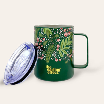 Jolly Spring Green Insulated Mug