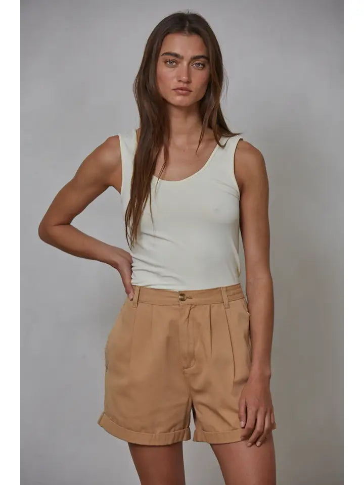 Penny Pleated Shorts