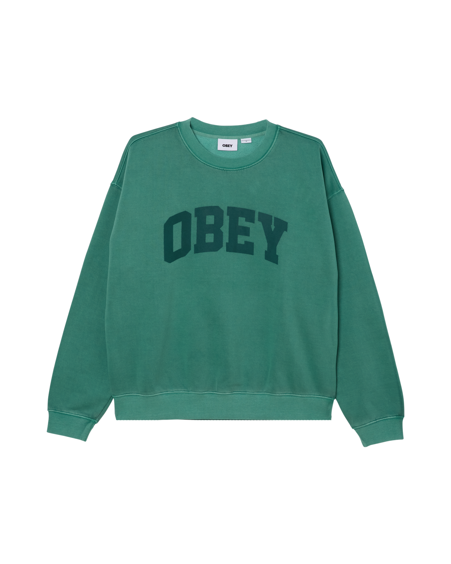 OBEY COLLEGIATE PIGMENT CREW