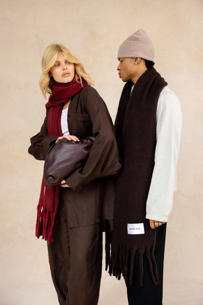 The Reykjavik Scarf - Burgundy