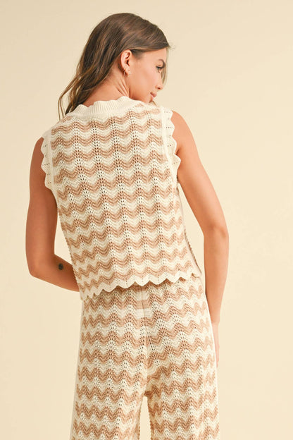 Cute Crochet Ripple Tank