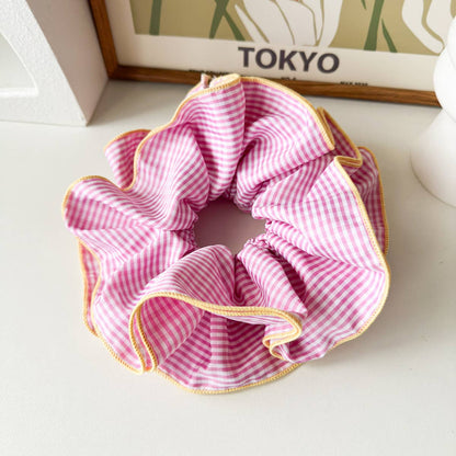 Retro Gingham X-Large Scrunchie