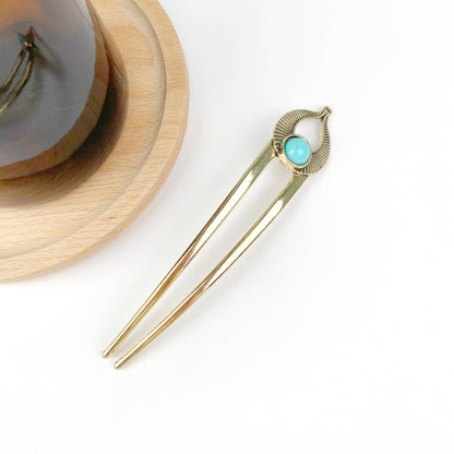 Vintage Inspired Metal Hairpin