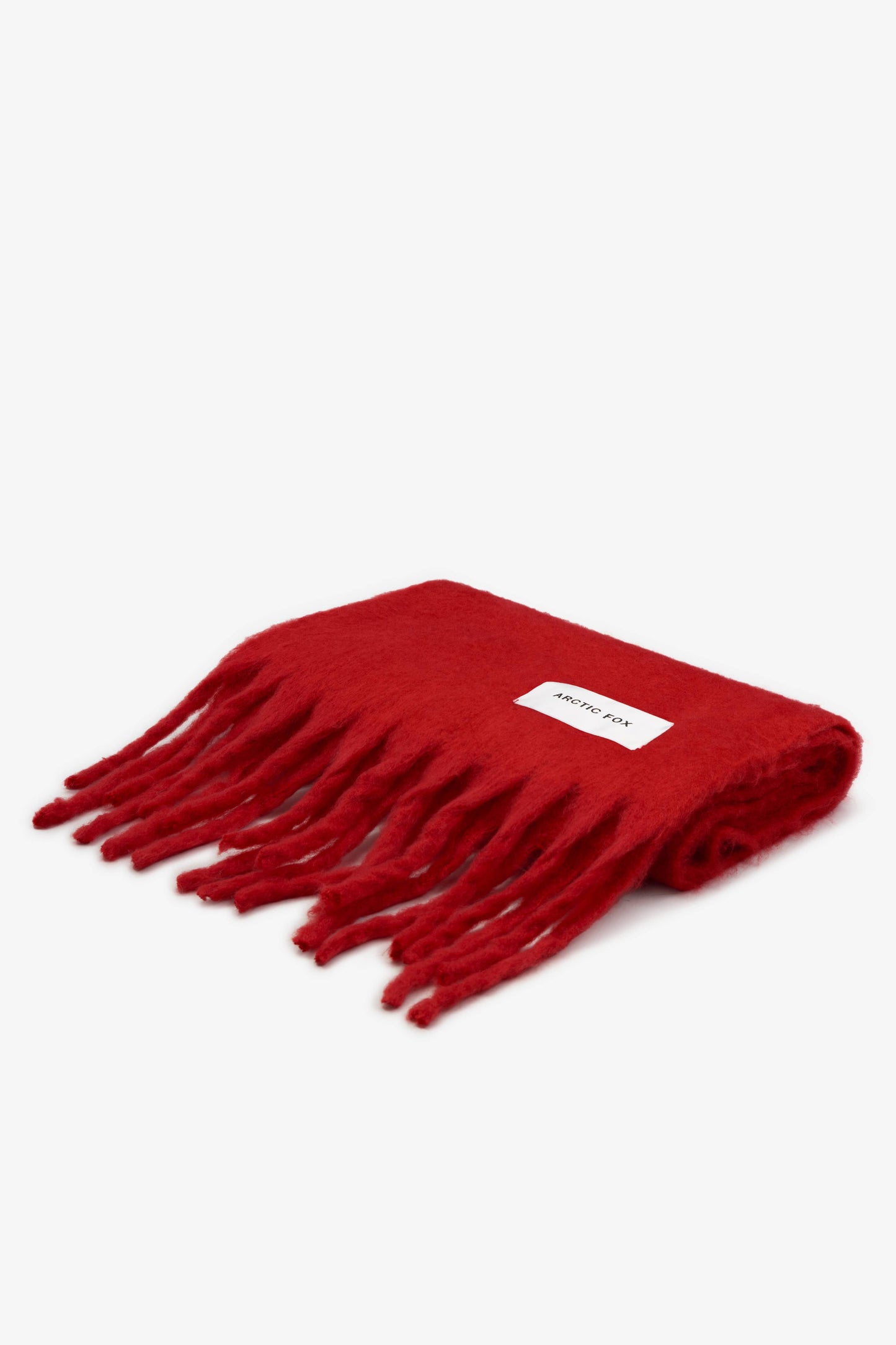 The Stockholm Scarf -Crimson Red